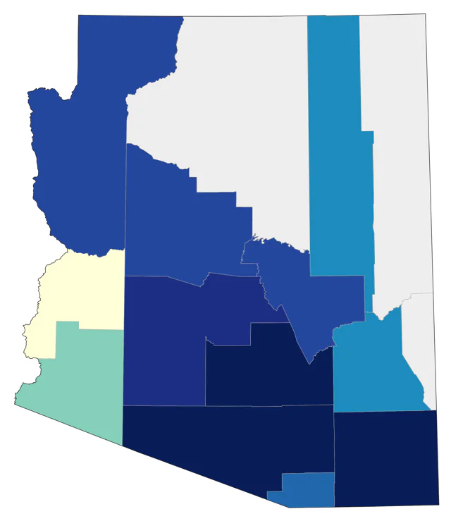 Laughing Gull county map