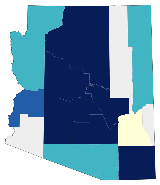 Pacific Wren county map