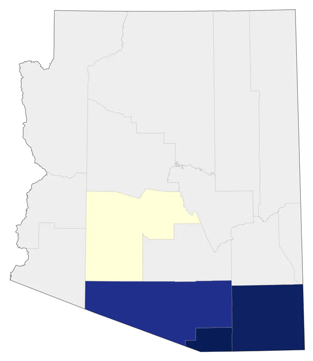 Plain-capped Starthroat county map