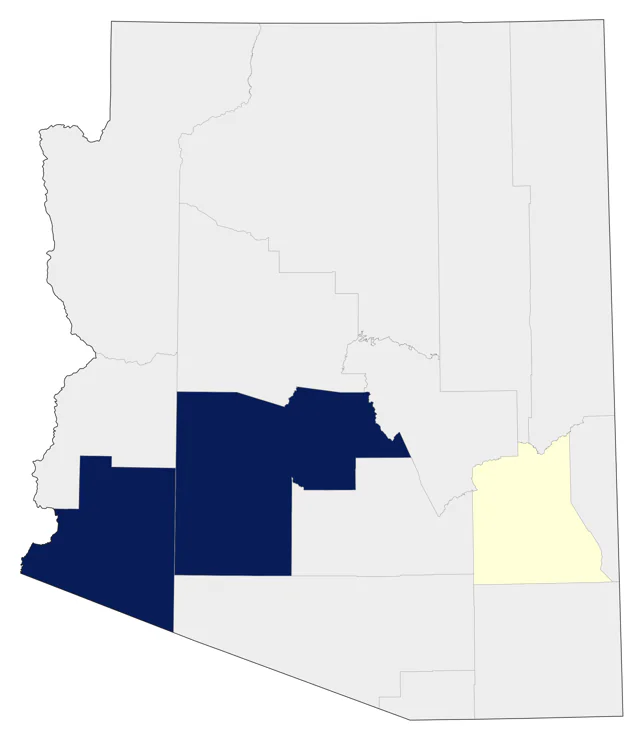 Rose-ringed Parakeet county map