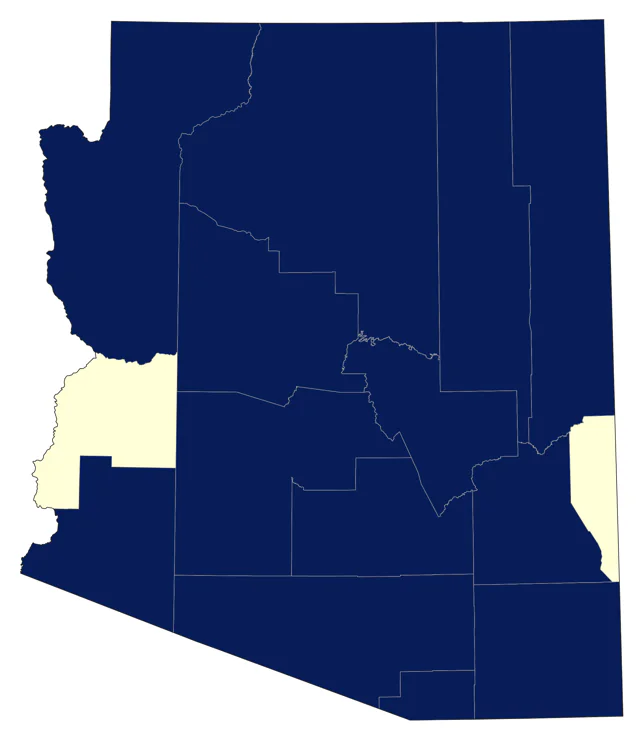 Sage Thrasher county map