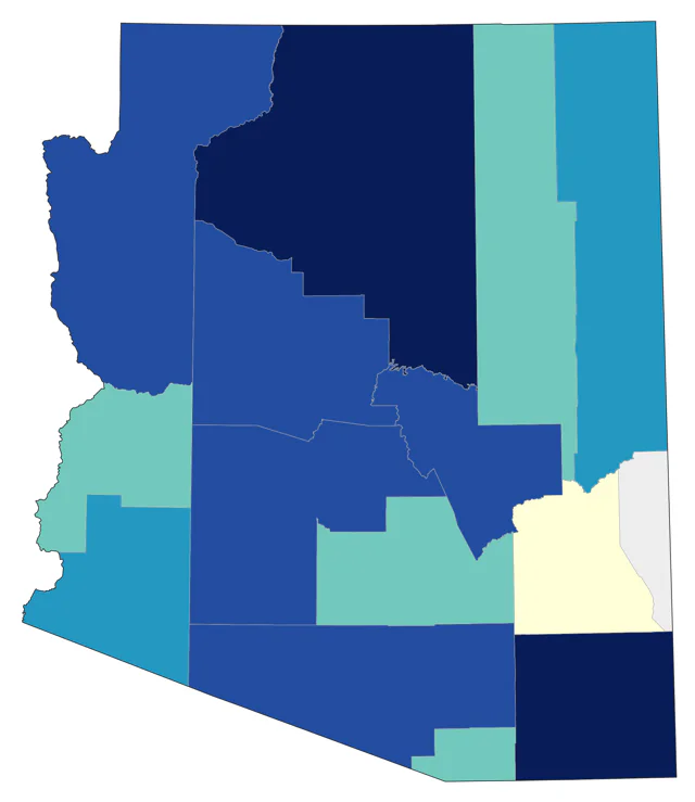 Sanderling county map