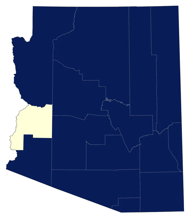 Scott's Oriole county map