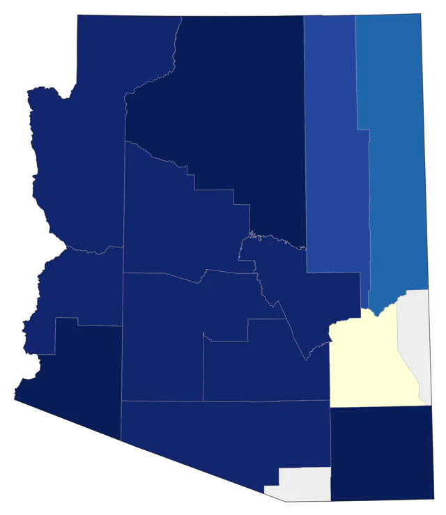 Snowy Plover county map