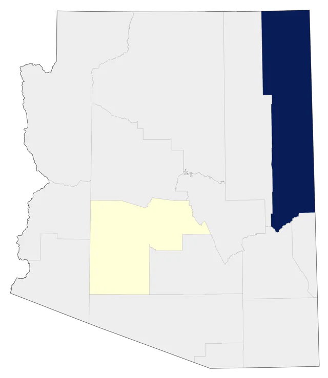 Tufted Duck county map