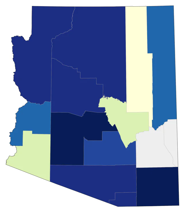 Varied Thrush county map