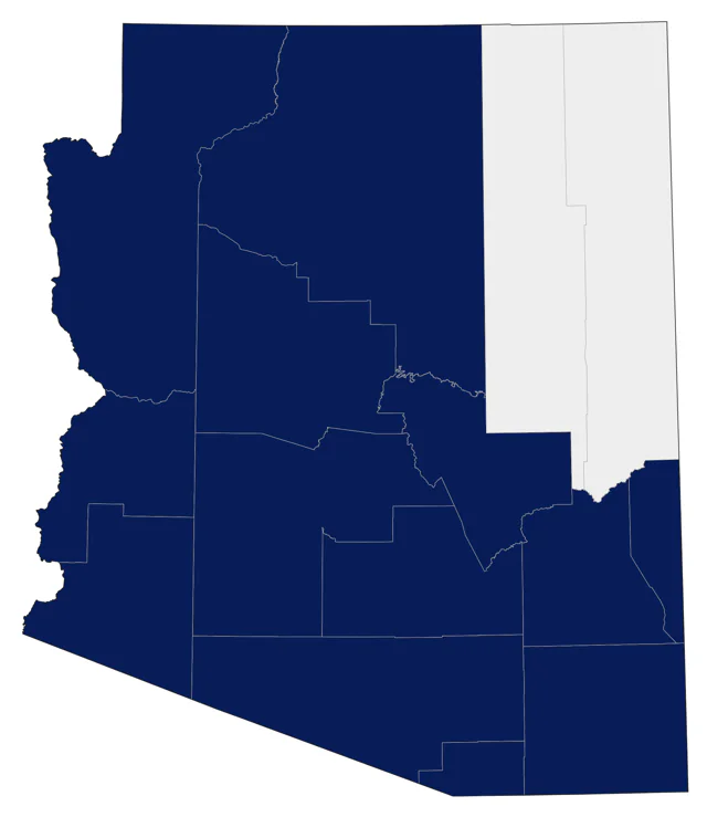 Verdin county map