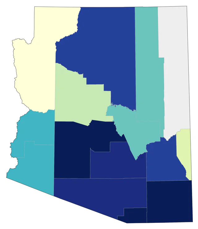 White-tailed Kite county map