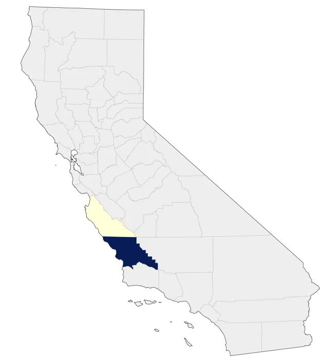 Arctic Warbler county map