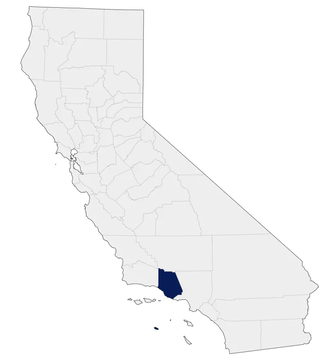 Buff-collared Nightjar county map