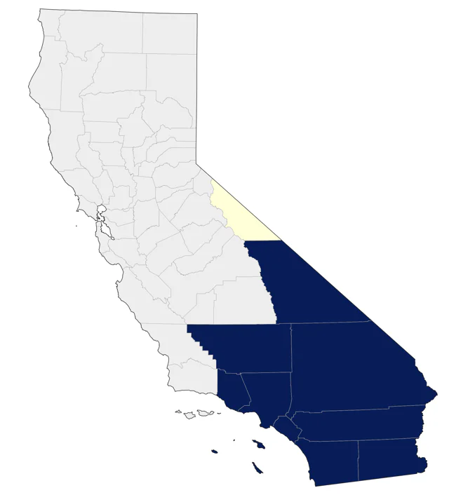Cactus Wren county map