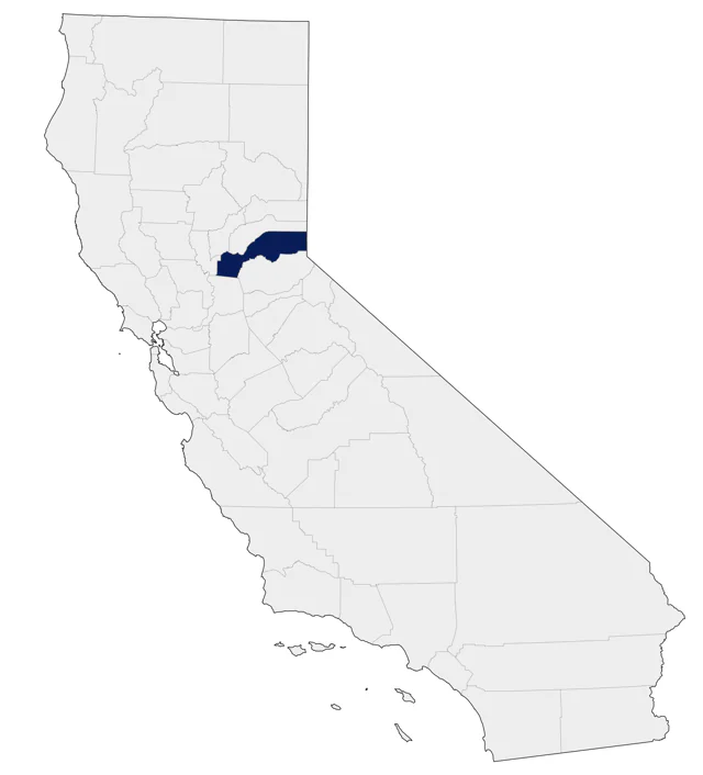 Crested Pigeon county map