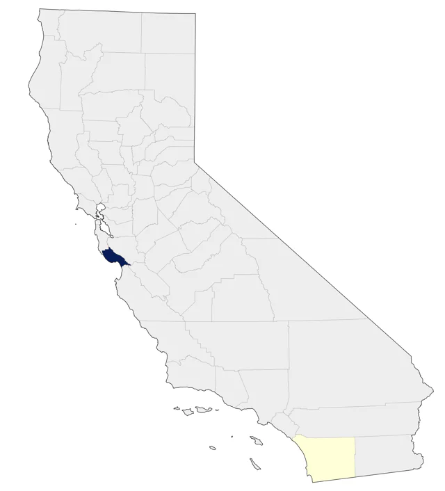 Eastern Whip-poor-will county map