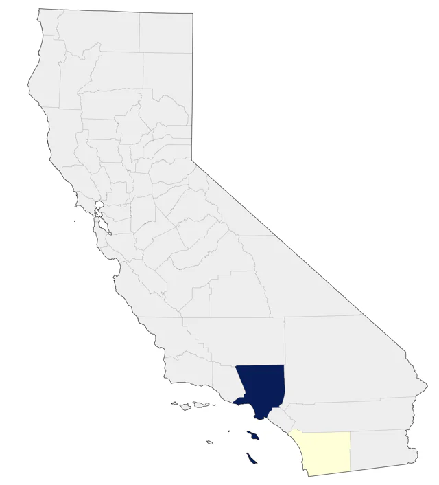 Gouldian Finch county map