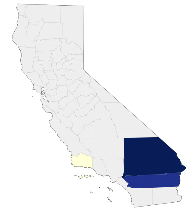 Gray Hawk county map
