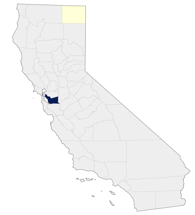 Gray Partridge county map