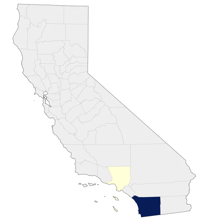 Green Jay county map