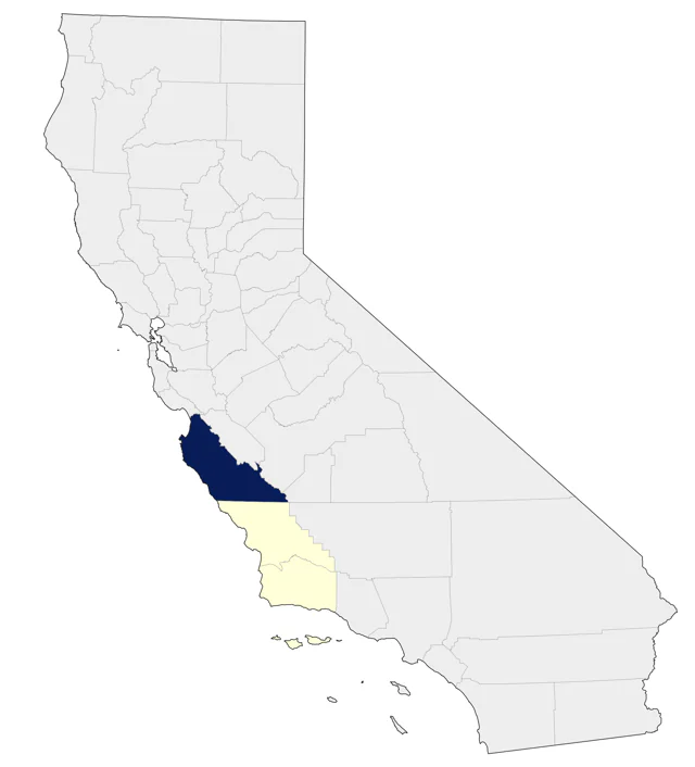 Little Curlew county map