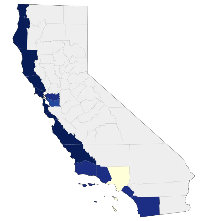 Marbled Murrelet county map