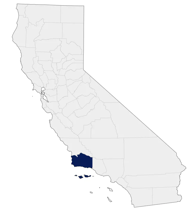 Scaled Quail county map