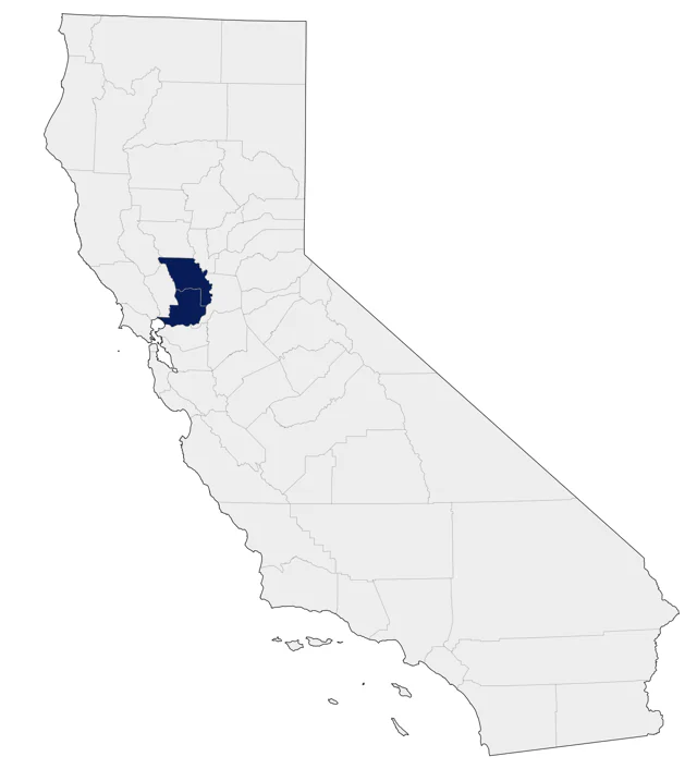 Taiga Flycatcher county map