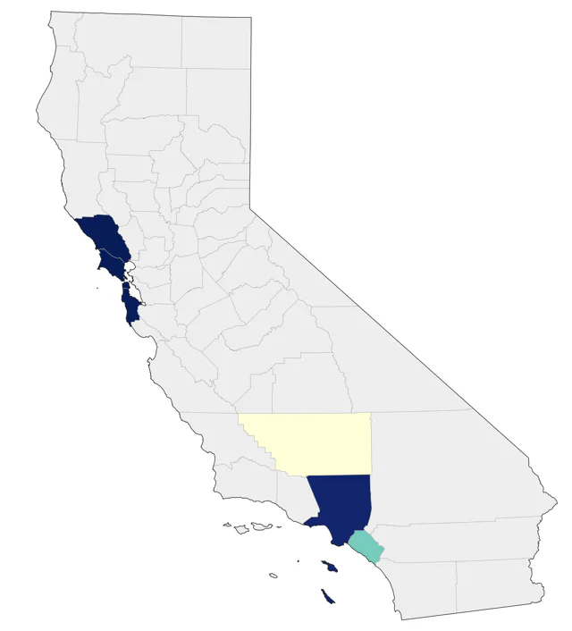 Village Weaver county map