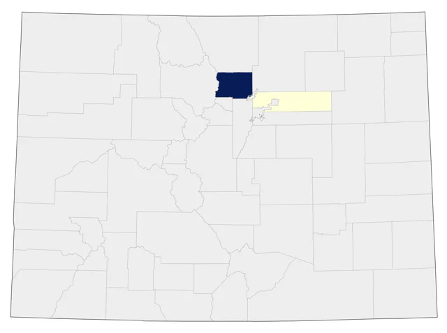 Anhinga county map