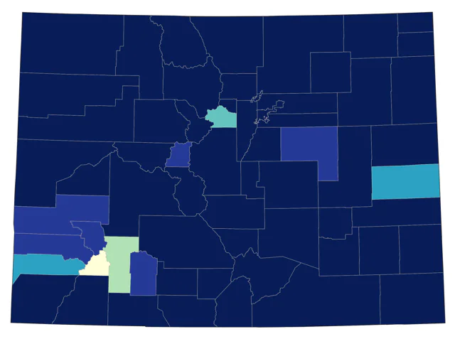 Bank Swallow county map