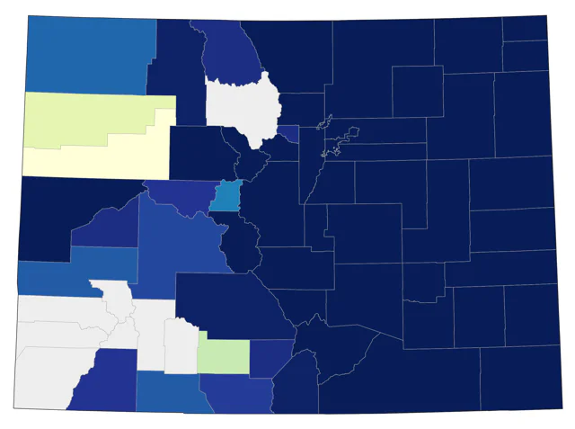 Blue Jay county map