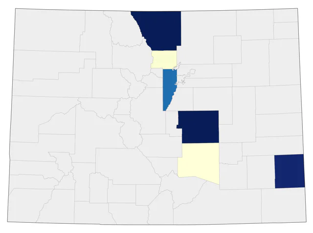 Brambling county map