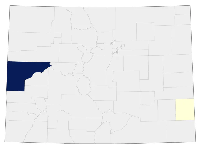 Broad-billed Hummingbird county map