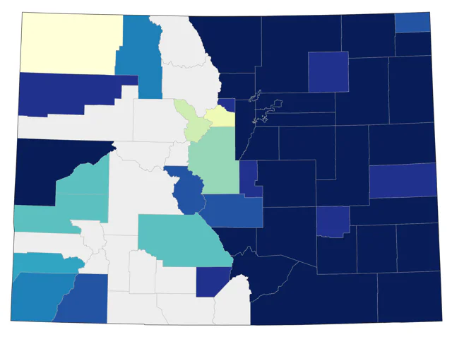 Broad-winged Hawk county map