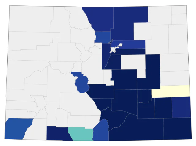 Canyon Towhee county map