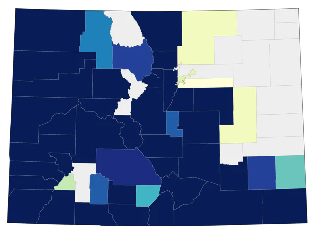 Canyon Wren county map