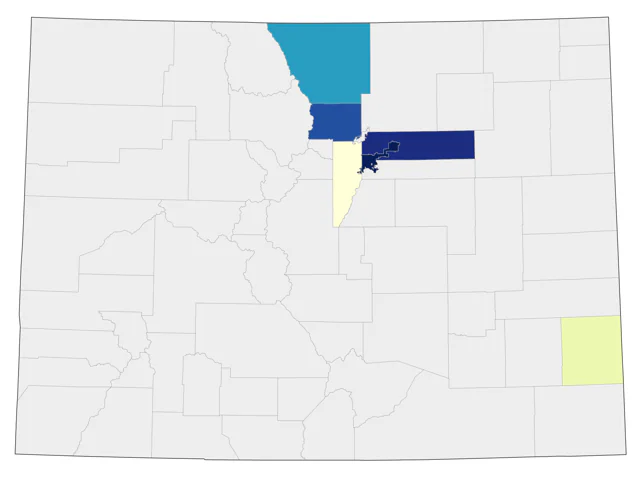 Cockatiel county map