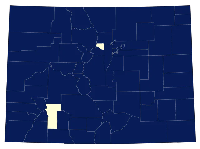 Eurasian Collared-Dove county map