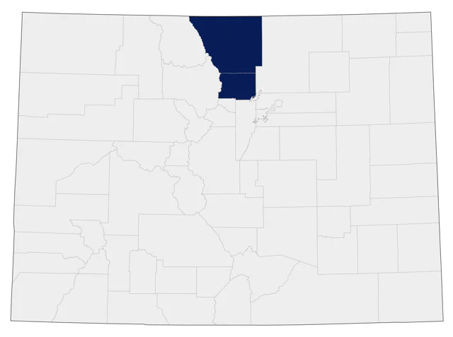 Fork-tailed Flycatcher county map