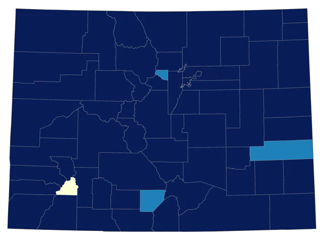 Gray Catbird county map