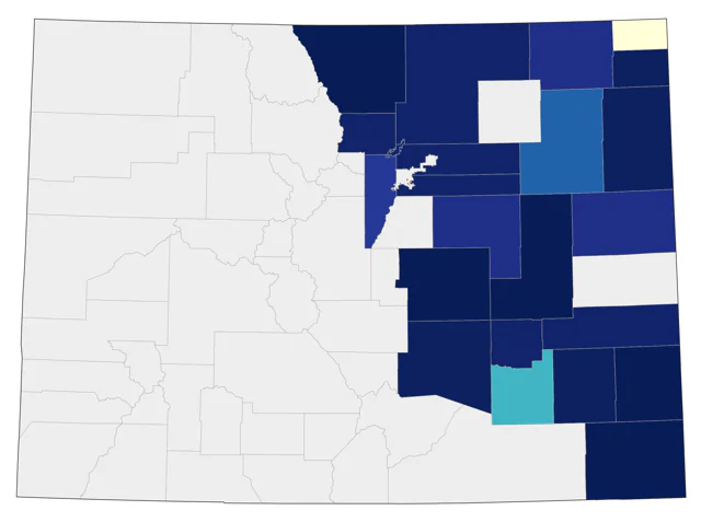 Gray-cheeked Thrush county map