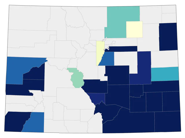 Greater Roadrunner county map