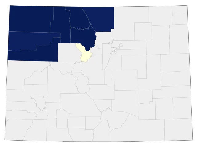 Greater Sage-Grouse county map