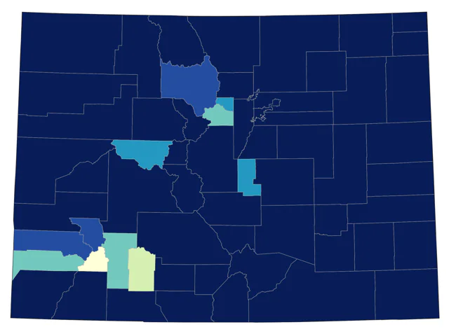 Greater Yellowlegs county map