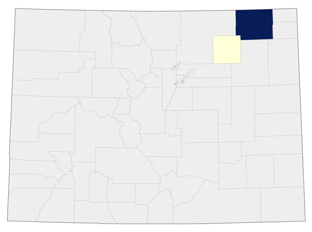 Henslow's Sparrow county map
