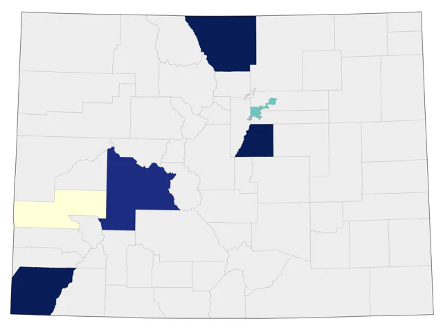 Hooded Oriole county map