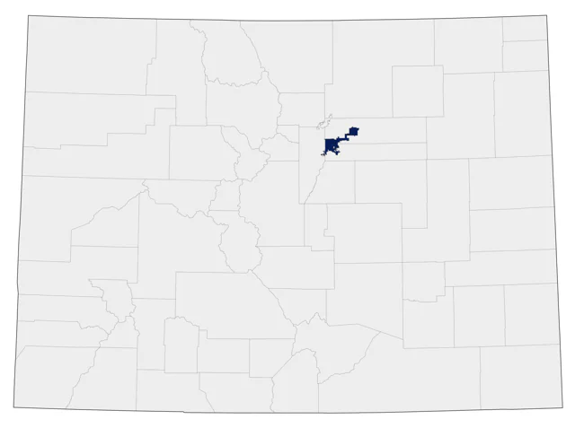 Monk Parakeet county map
