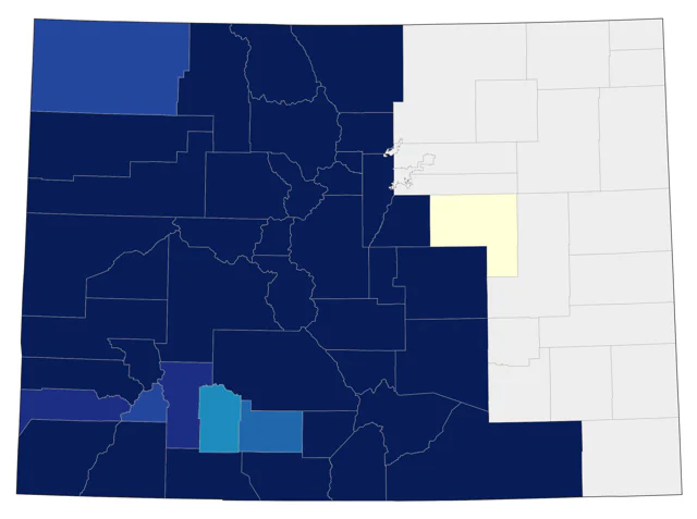 Northern Pygmy-Owl county map