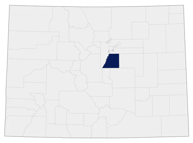 Northern Red Bishop county map