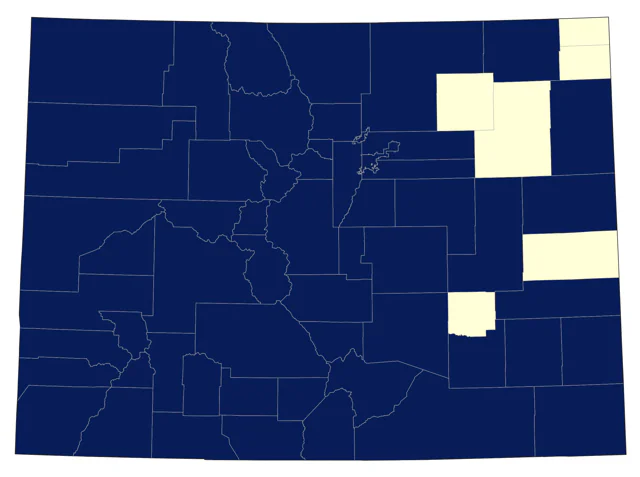 Pine Siskin county map