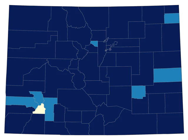 Prairie Falcon county map