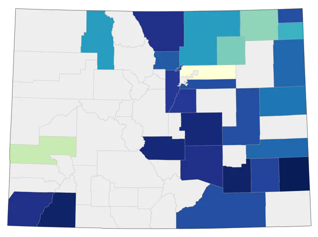 Purple Finch county map